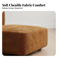 Nordic Aesthetic Modular Block Sofa High-Resilience Foam L-Shaped Chaise Lounger Wear-Resistant Living Room Furniture Solid Wood Frame for Apartment Dwellers, Guesthouse Owners, Interior Designers, Reception Area, Bedroom