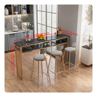Counter Height Bar Table Modern Minimalist Design High Top Dining Table Space-Saving Home Furniture for Homeowners, Renters, Balcony, Eatery, Entryway