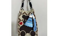 Creative Design Colorful Shuttlecock Bag Accessory Snowflake Pattern Badminton Shuttlecock Keychain for Backpack
