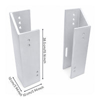 Outboard Motor Lift Plate Fixed Transom Lift Plate Fasten on Boat Bracket for Boaters