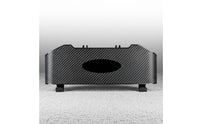 Vehicle Headrest Organizer with Tissue Box Carbon Fiber Texture Backseat Organizer with Beverage Holder Holder Car Seat Rear