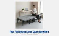 Folding Recliner, Portable Nap Bed, Office, Home, Hospital, Easy Storage Chair