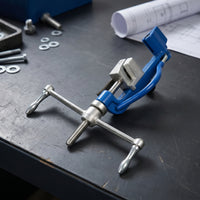 Cable Tie Tool with Crank Handle Blue Cable Tie Pliers Organized for Mechanics, Marine Applications