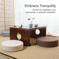 Large Floor Pillow Meditation Cushion, Round Floor Cushions Adults, Thick Floor Cushion for Floor Se - Image 2