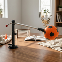 Suction-Cup Soccer Coach Angled Arm Ball-Control Practice Device Portable