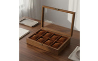 Wooden Watch Box Gift-Ready Packaging Wood Watch Display Box Easy to Clean
