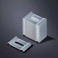 30 Pieces Cable Tray Fixing Clamp with Slot Slotted Basket Wire Mesh Cable Tray Clamp Secure Hardware for Contractors