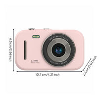 Charge-Coupled Device Digital Camera Crisp Image Quality Portable Electronics