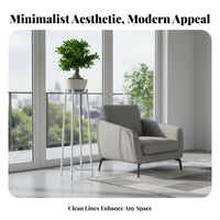 Tall Metal Pot Stand Modern Design Tiered Pot Stand Minimalist and Aesthetic Indoor & Outdoor for Gardeners, Garden, Living Room