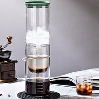 新品高硼硅玻璃冰滴咖啡壶滴漏式冰萃分享壶新中式冷萃茶壶现货