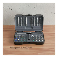 24 Pieces 24 in 1 Screwdriver Kit Detachable Handle Precision Repair Tool Kit
