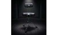 Drum Stool with Backrest Height Adjustable Drum Throne with Backrest Ergonomic Furniture for Keyboard Instrumentalists, Stage Performance