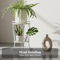 Wrought Iron Plant Rack Elegant Lines Wrought Iron Plant Stand Nordic Design