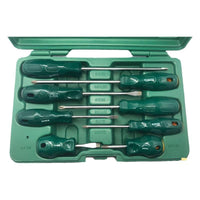 Screwdriver Set, Phillips & Flat Head, attractive grip, Multi-Function Repair Tool for Home & Garage