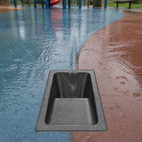PE Plastic Anti-Mosquito Drain Grate with Four-Way Protection for Sewer Drainage