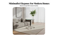 Adjustable Round Pedestal Table Minimalist Design Pedestal Drink Table Movable