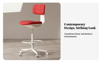 Adjustable Saddle Stool Modern modern bar Chair 360-Degree rotate for residents