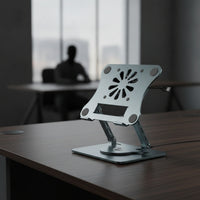 Laptop Stand, with Cooling Heat Dissipation Fan Dissipation Laptop Stand, with Broad Compatibility Compatibility for Professionals