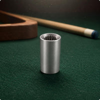 Leather Cue Tip Repair Tool Improves Chalk Adhesion Cue Tip Scuffer Aerator Self Bag Sports Accessory