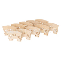 跨境小提琴琴码马桥精选枫木花纹明显10个装4/4小提琴配件