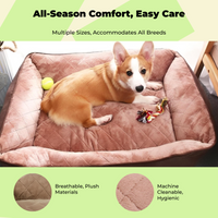 Orthopedic dog bed with comfort