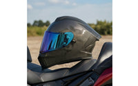 Twin Visor | Aerodynamic, Helmet with Headset, for Daily Commute