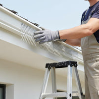 Aluminum Alloy Rain Gutter Easy Installation Villa Downspout Channel Decorative