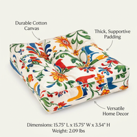 Round Floor Cushion for Living Room, Meditation Cushion, Large Floor Pillow Adults, Seat Cushion for - Image 7