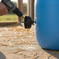 Automatic Livestock Feeder Spill-Proof Weighted Chicken Feeder for Homesteaders