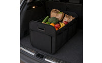 Foldable Trunk Organizer Oxford Cloth Partitioned Storage Box Central Divider