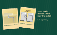 Ceramic drain plug blocks odor