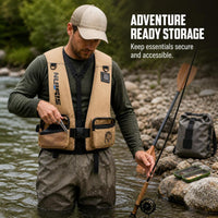 Adult Fishing Life Vest with High Buoyancy for Sea Fishing and Lure Fishing