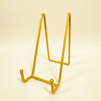 Iron Display Stand Multipurpose Metal Plate Stand Space Saving for Office