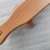 Wood Upper-Body Training Board Ergonomic Upper-Body Press Support Board Multi-Functional Workout Gear