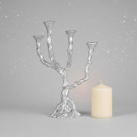 Multi-Arm Candle Holder Artistic Design Multi Arm Candle Stand Stable Base Table Ornament