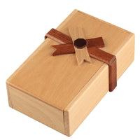Beechwood Luban Lock Puzzle Gift Box for Valentine's Day