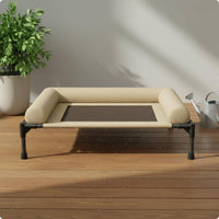 Raised Dog Cot Cooling Mesh Dog Bed Toolquick-Assembly Assembly for Summer