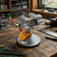 Suction Cup Vise Compact Size 360 Degree Rotating Vise Aluminum Body for DIYers