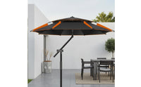 Cantilever Patio Umbrella Lightweight Rotating Patio Umbrella Blocking