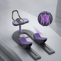 Crawling Machine Curved Frame Core Training Machine Low-Profile for Home Fitness
