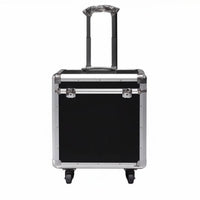 Telescoping Handle Top-Loading Equipment Case Heavy-Duty Construction Portable Tool Chest Long-Lasting Toolbox Large Capacity for Professionals, Technicians, Air Travel, Mobile, Job Site, Workshop