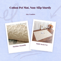 Pet cooling mat, non-slip cotton