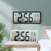 Creative LCD Multifunctional Wall Clock with Month Display, Model 8303