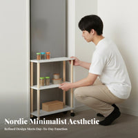 Multi-Tier Corner Stand Space-Saving shelf single-tier Floor-Standing for Study, Bedroom