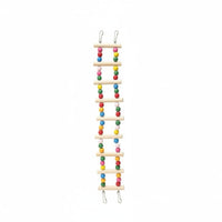 Parrot Enclosure Ladder Fir Wood Wooden Avian Ladder Hanging Hangers