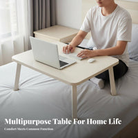 Foldable Laptop Table Tablet & Phan instant holder for Bed, Home Office, Students, Adults
