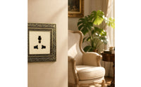 Vintage Switch Socket Panel Ornate Decorator Light Switch with Wall Plate Embossed Fitting Brass-Colored for Interior Designers, Homeowners, Living Room, Bedroom, Hotel, Renovation