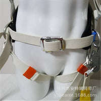 Full Body Flame Retardant Safety Harness with Lumbar Support for High-Altitude Work