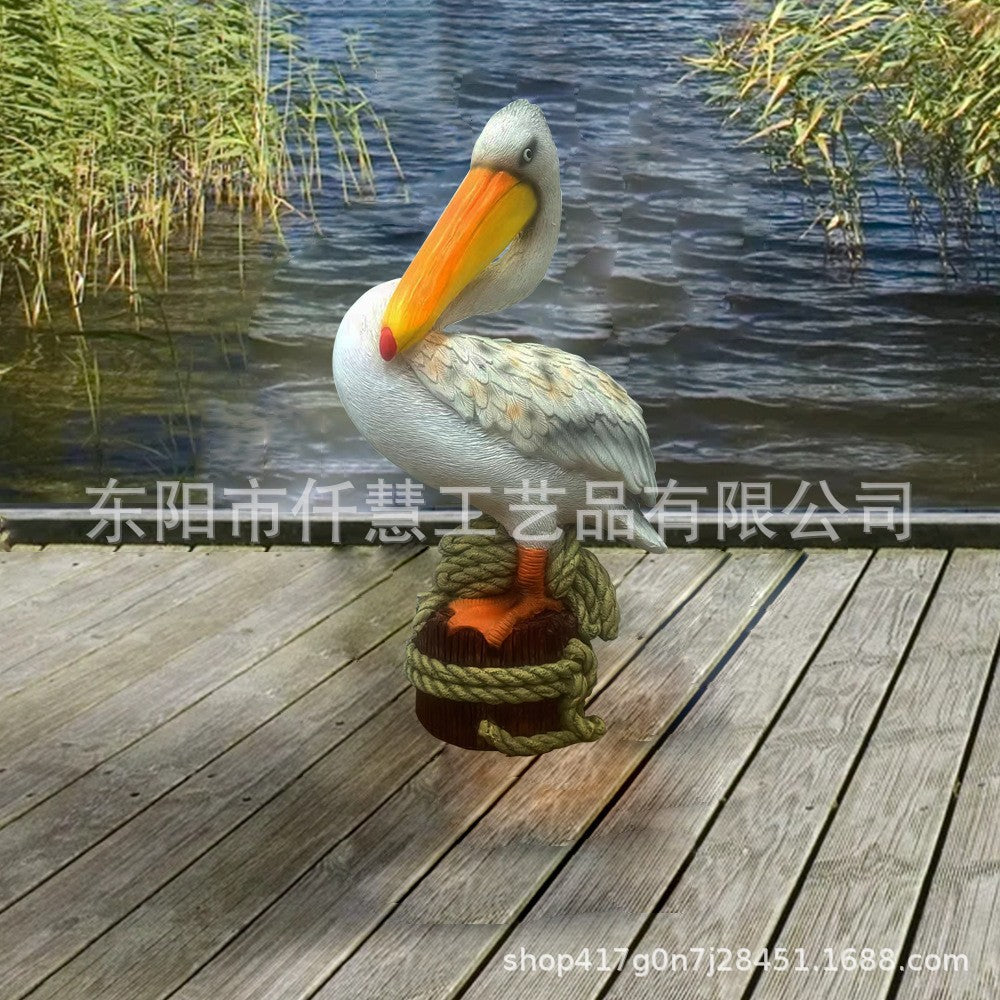 Bird Animal Resin Figurine Home Decor Ornament