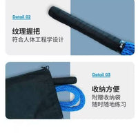 高尔夫练习发声挥杆训练绳室内挥杆节奏训练器练习绳体能绳大力绳